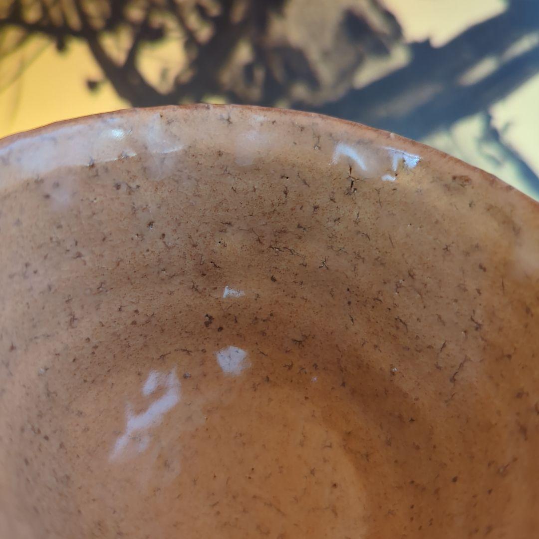 陶芸 茶道具 萩焼 名工 波多野善蔵 割高台汲出碗揃（湯呑み）五客【共