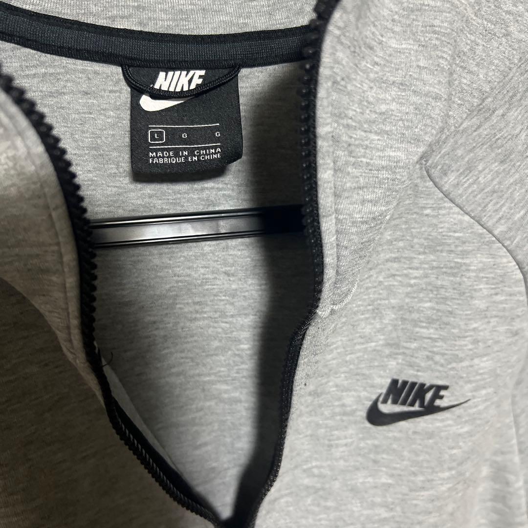 Nike テックフリース パーカー グレー L