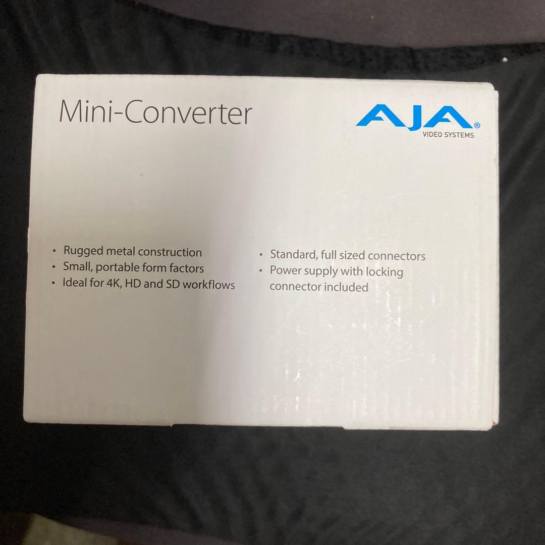 新品AJA Mini-Converter Hi5-4K-Plus本体未使用開封品