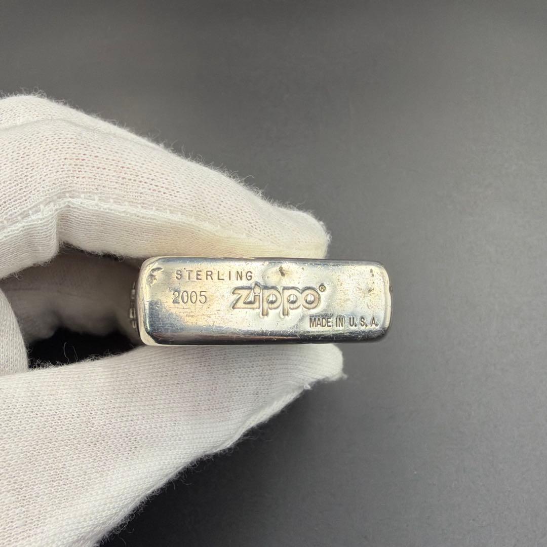 ZIPPO STERLING スターリングシルバー 純銀 2005年 - メルカリ