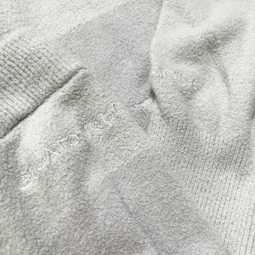 ジェラピケまとめ売りレディースルームウェアホワイトセットアップパーカー