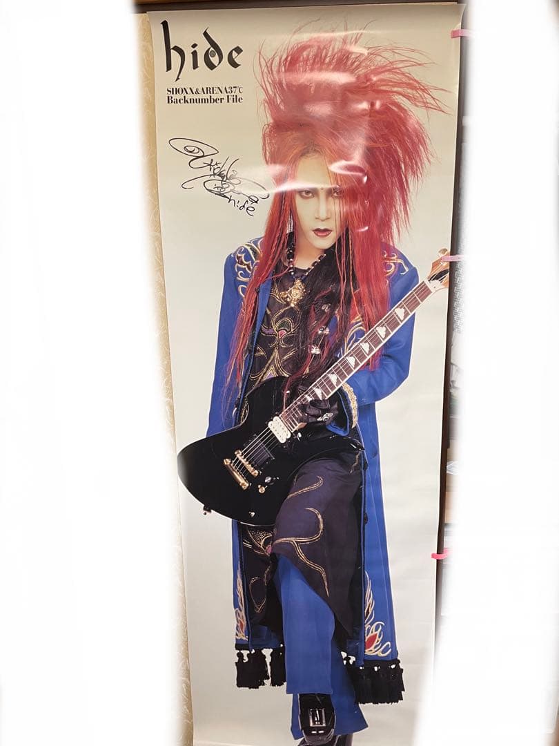 激レア】hide 等身大ポスター - メルカリ