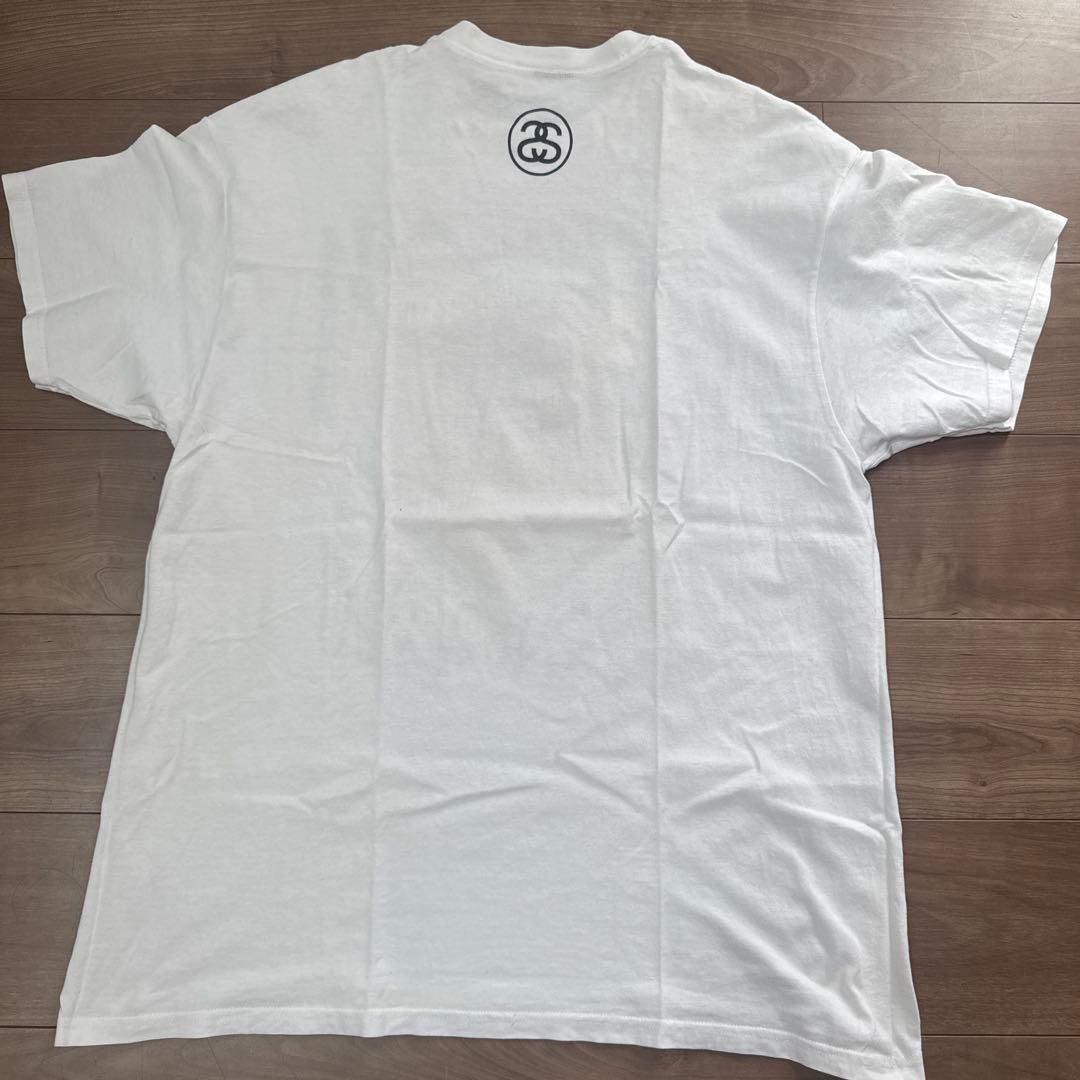 Stüssy Tシャツ XL ホワイト Stussy ghost eye