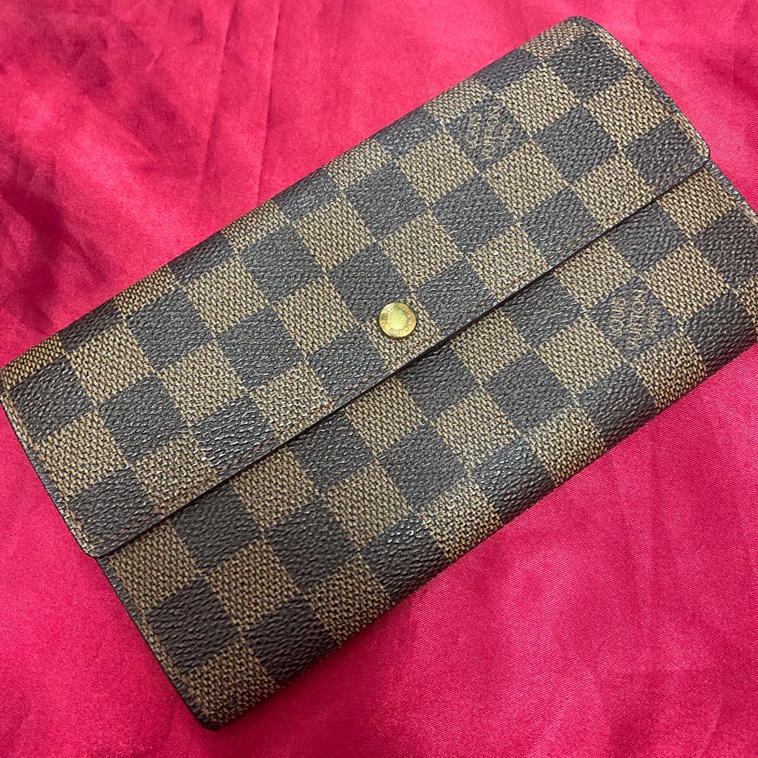 ルイヴィトン ダミエ 長財布 中古