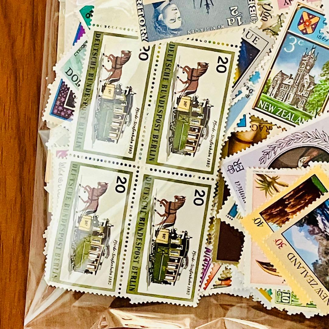 海外 外国 世界の切手 未使用 大量275gおまとめセット ヴィンテージ