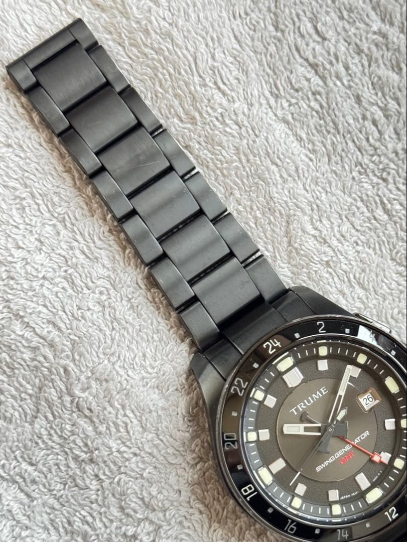 【最後のKINETIC？】セイコーエプソンTRUMEトゥルームチタンブレス