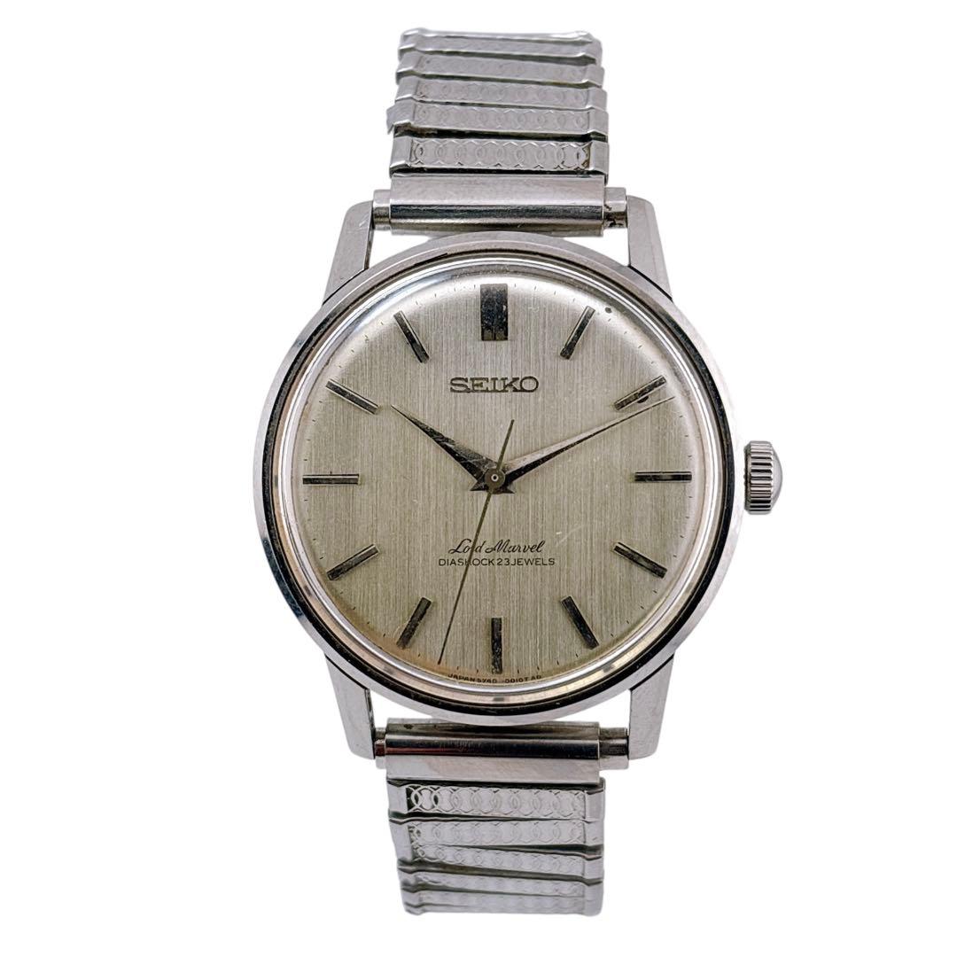 【稼働】 セイコー 腕時計 5740-0010 ロードマーベル 手巻き 23石