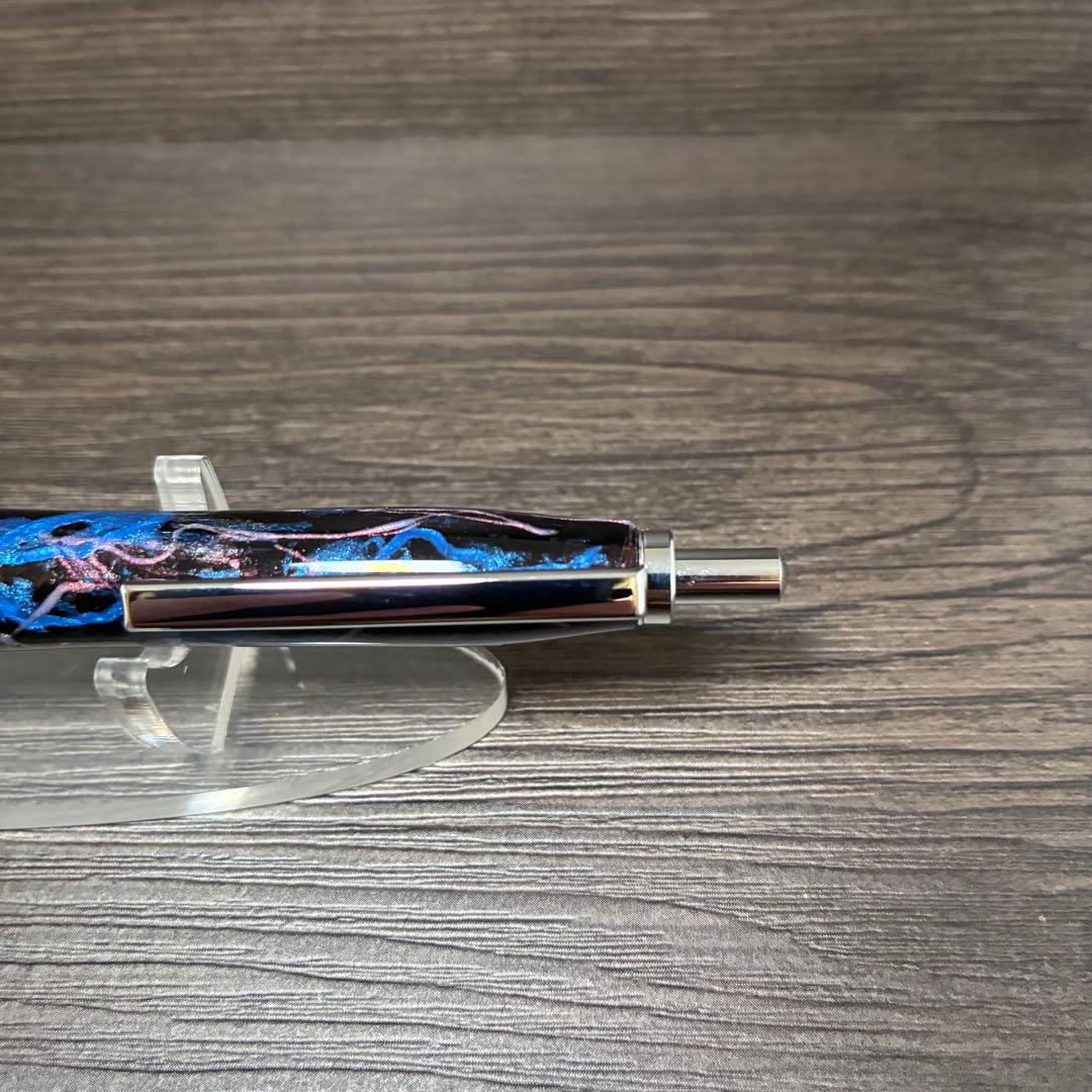 青紫一閃雷鳴】 ボールペン0.5 （flagship model）