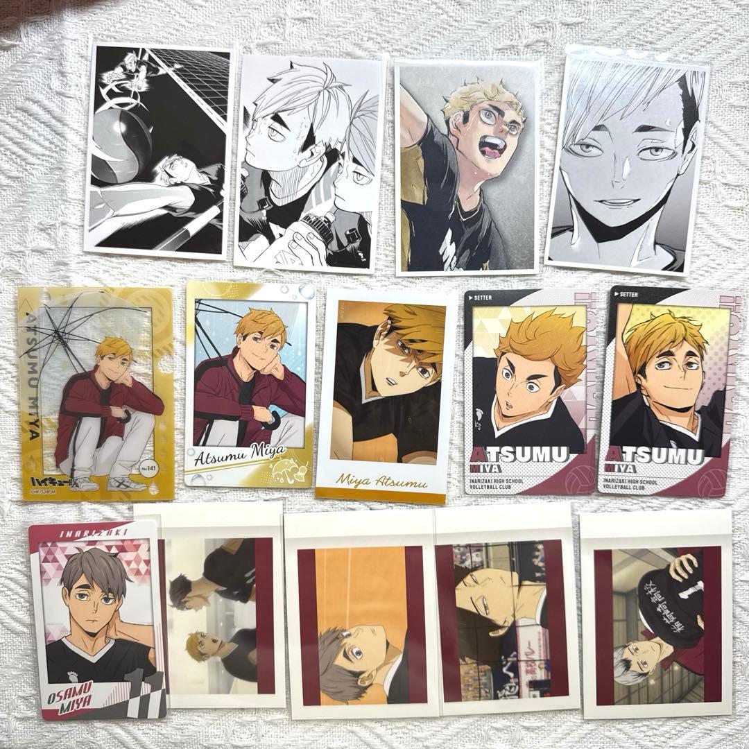 ハイキュー!! 宮治 宮侑 稲荷崎高校 カード ぱしゃこれ まとめ売り