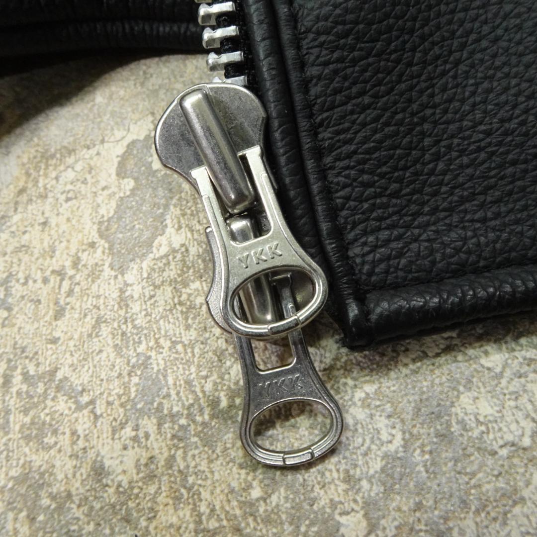 TEDMAN 100着限定 シングルレザージャケット 40 ダブルジップ