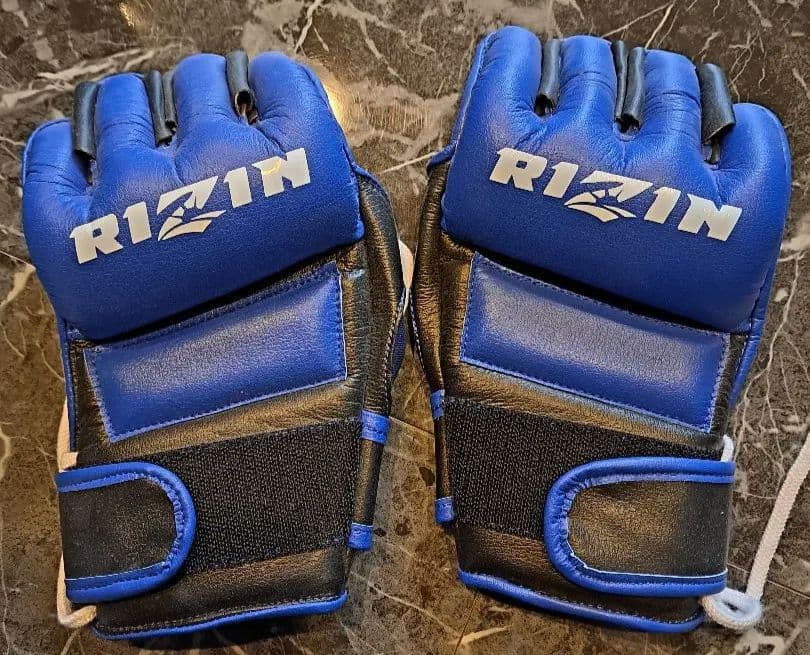 RIZIN 公式グローブ 初期レア青グローブ 検 PRIDE