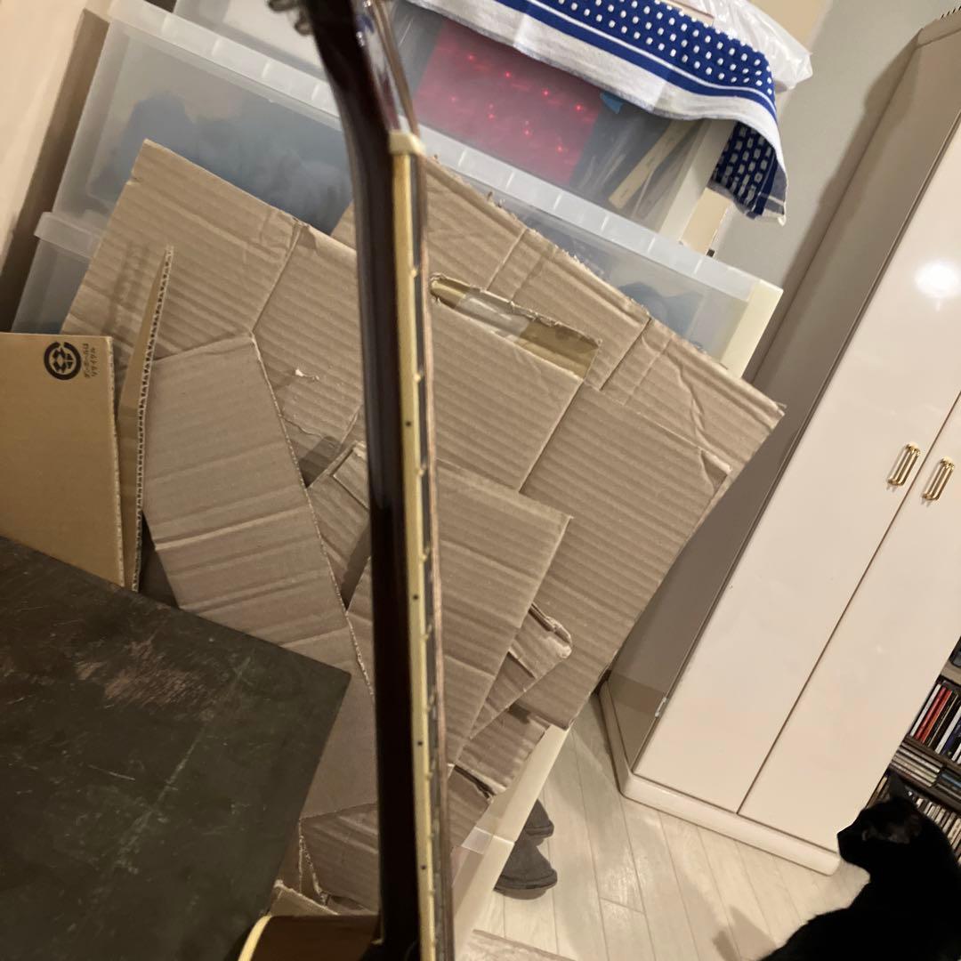 新品未使用】 希少レア FLuffy ペイントトラベルギター ケース付