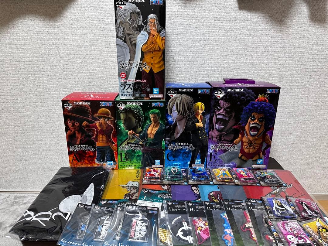 ワンピース一番くじA賞B賞C賞E賞F賞ラストワン