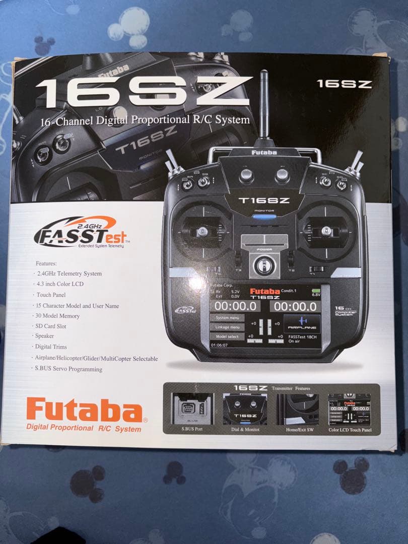 Futaba T16IZ 16チャンネル送信機モード1中古 FUTABA T16IZ Super