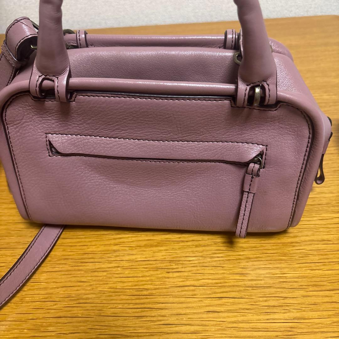 【極美品】レン　2wayショルダーバッグ　三つ折り財布　セット　ピンク