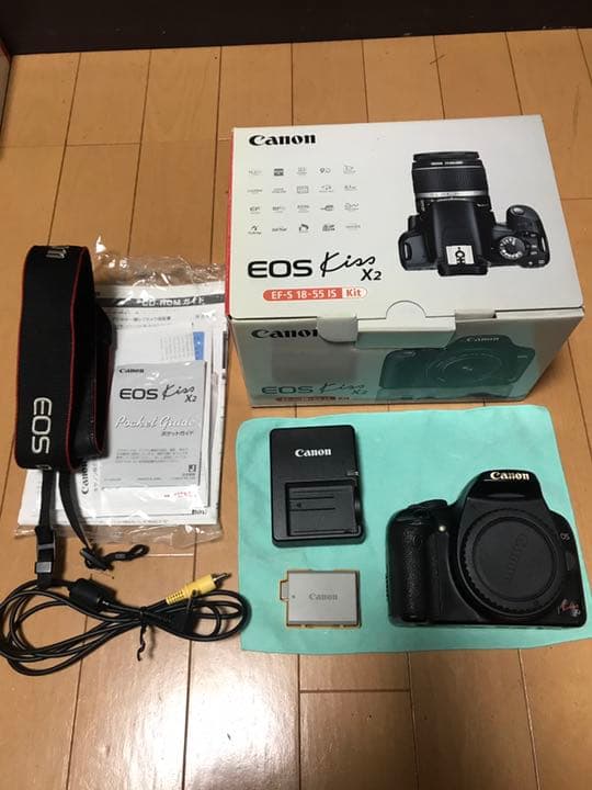 一眼レフカメラ Canon EOS KISS X2 ボディ
