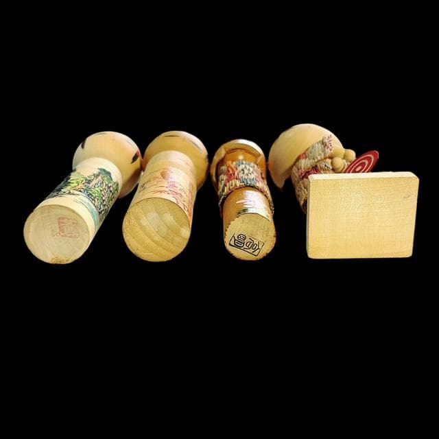 【日本伝統】こけし 小中サイズ 5.5～19.5cm おまとめ【25体セット】