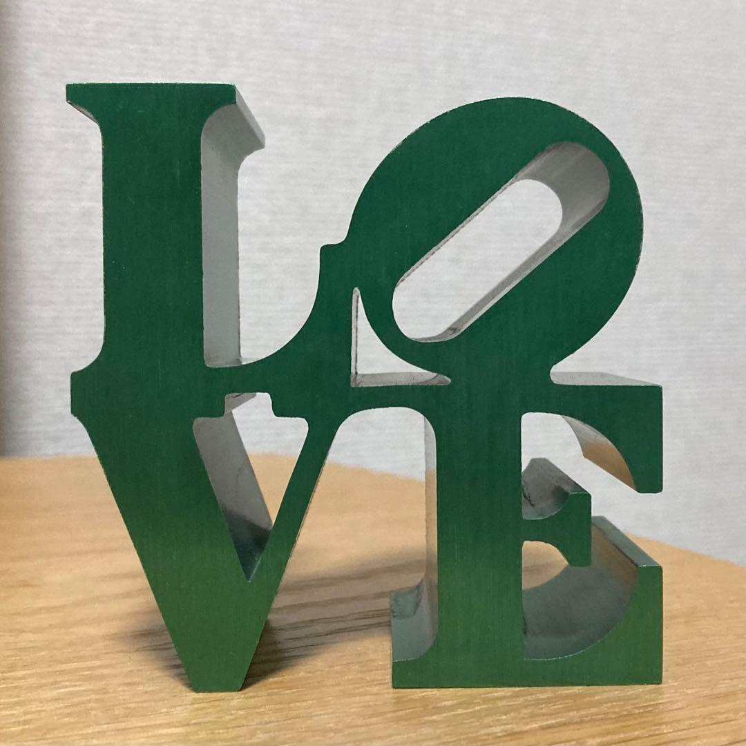 ロバート・インディアナ LOVE ペーパーウェイトレプリカ ロバート