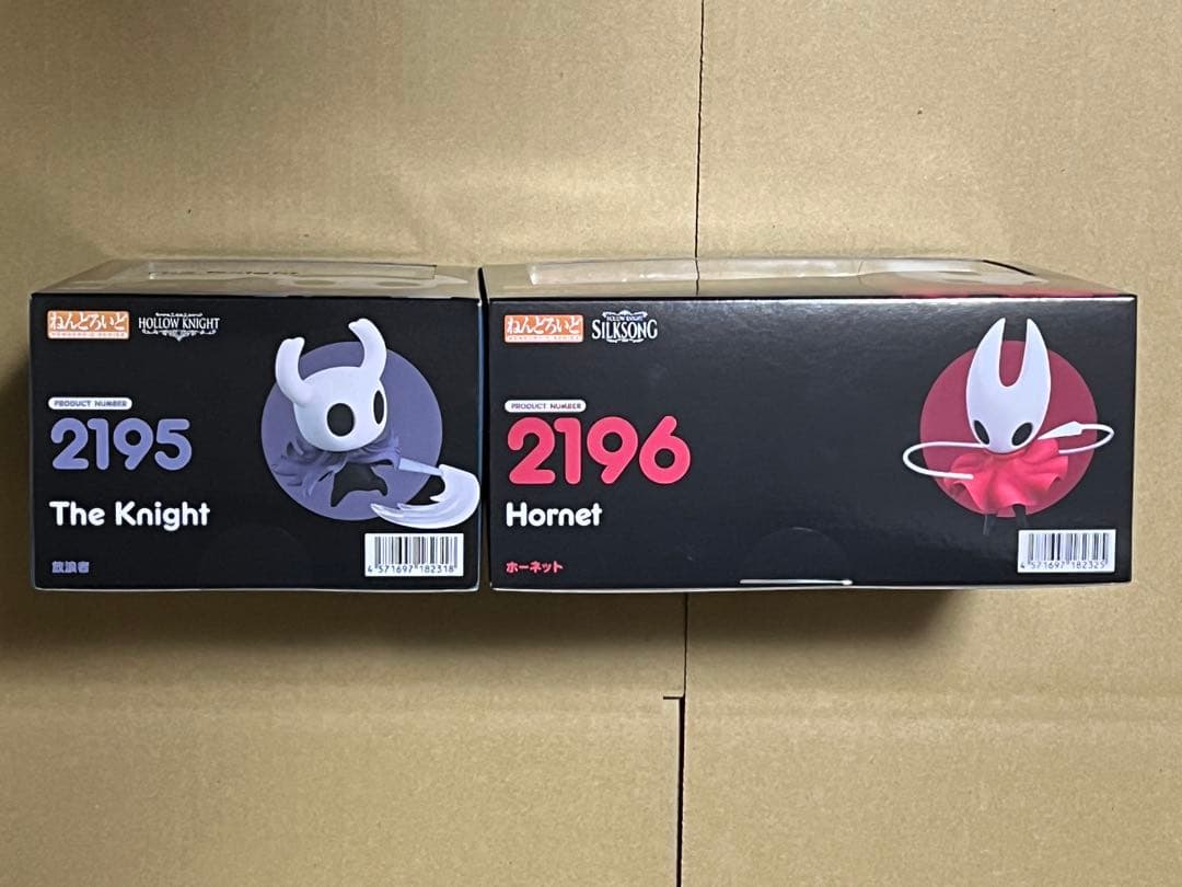 新品 ねんどろいど ホロウナイト シルクソング ホーネット 放浪者 2種