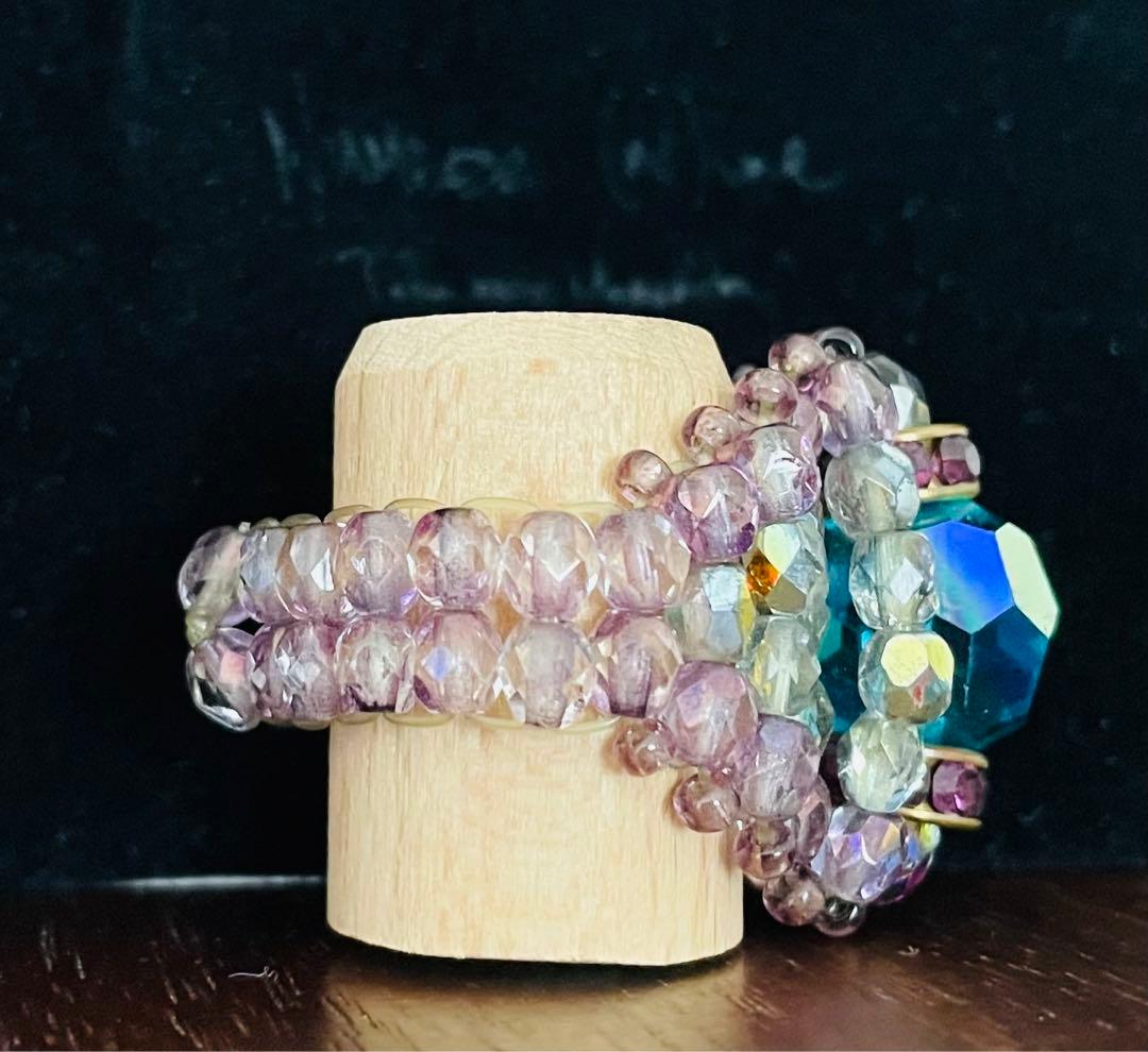 number (n)ine ナンバーナイン アンティーク ビーズ リング - メルカリ