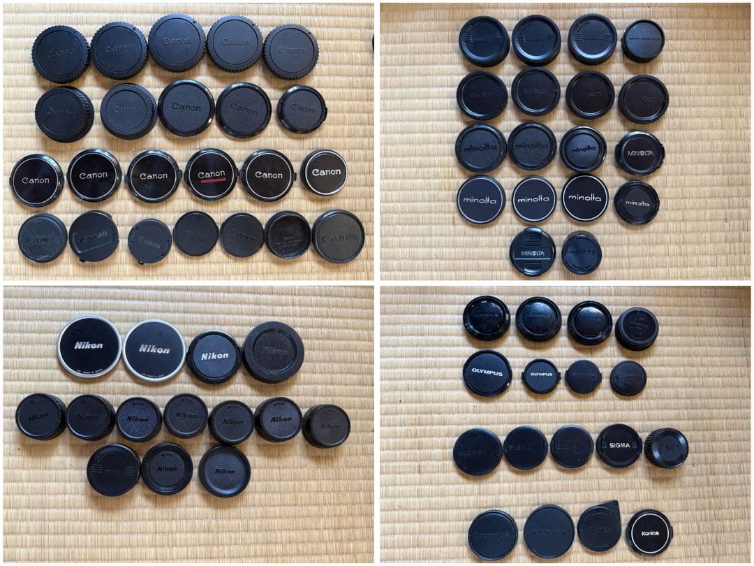 O-1698】カメラ フィルムカメラ レンズ まとめ Canon ミノルタ