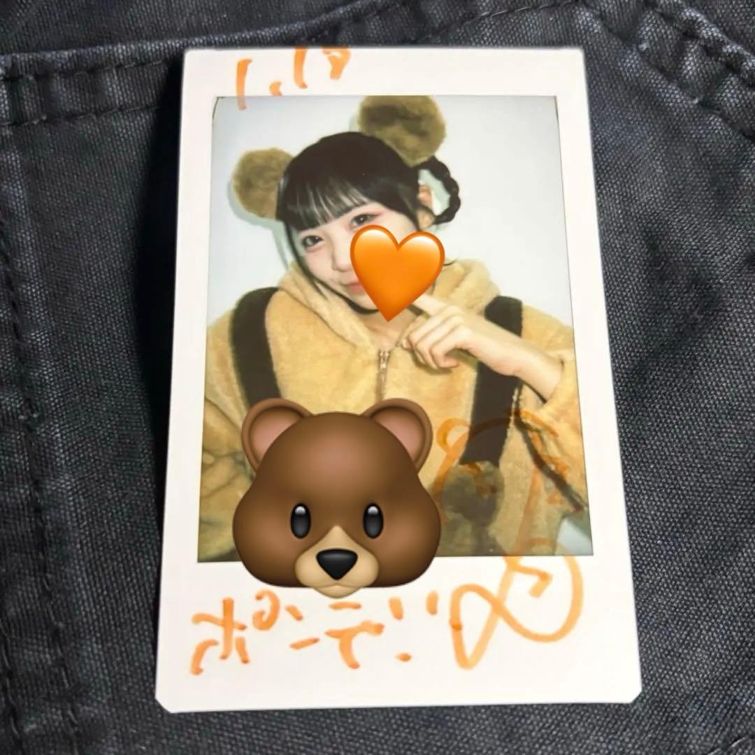 小熊まむ 生誕衣装 チェキ コメ有り iLife! - メルカリ