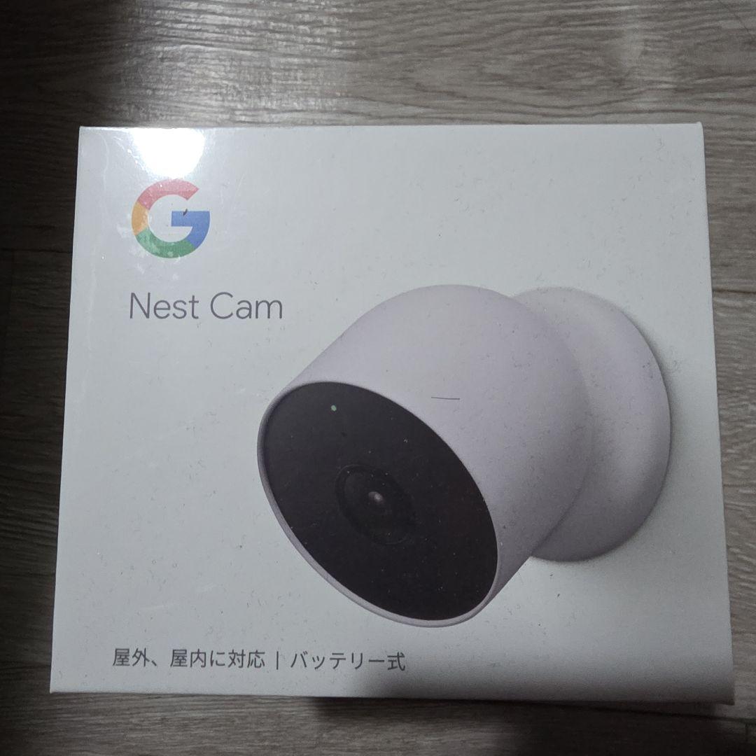新品未開封】Google Nest Cam 屋内、屋外対応バッテリー式 - メルカリ