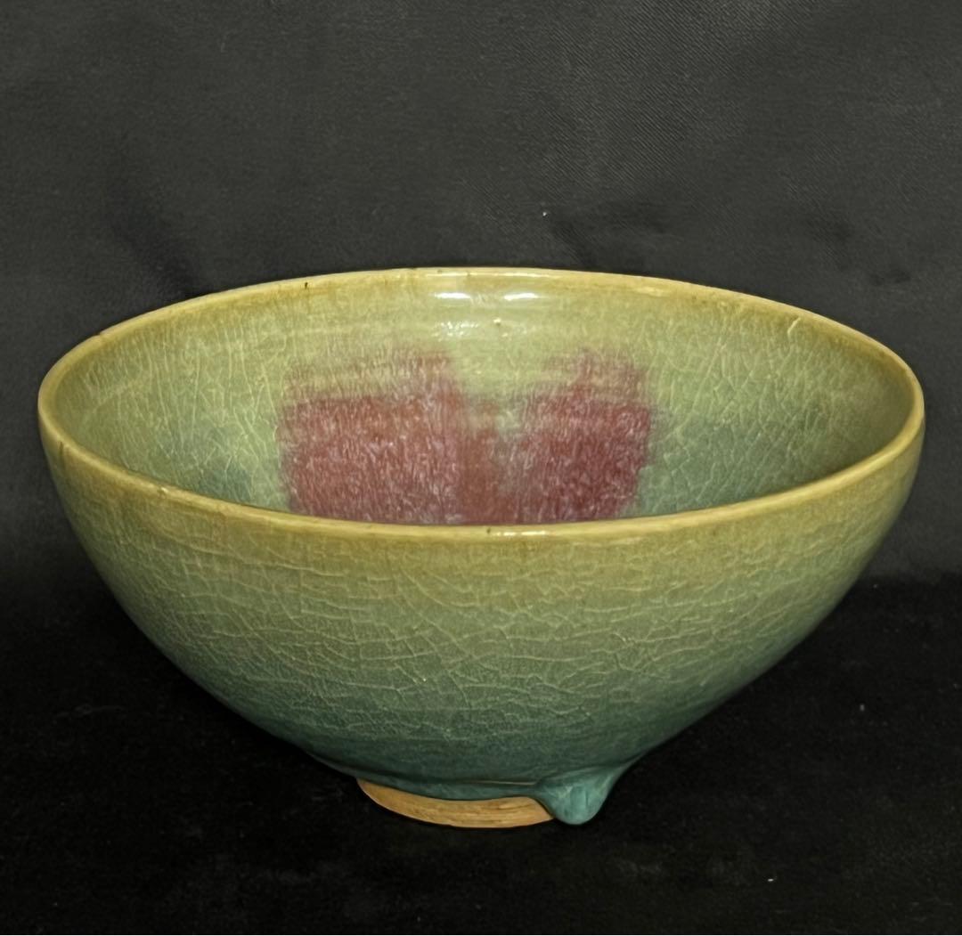 中国古美術 宋時代鈞窯釉茶碗 XG2-88 - メルカリ