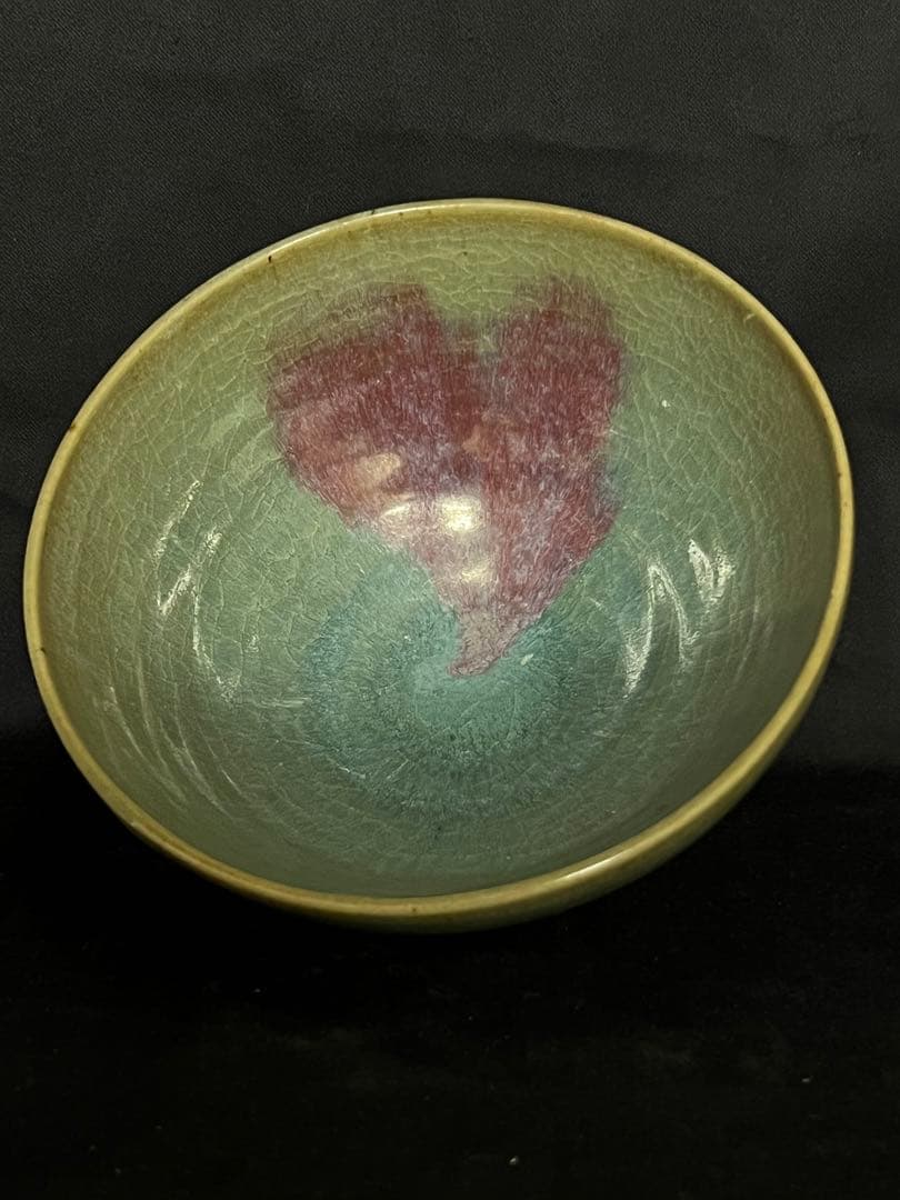 中国古美術 宋時代鈞窯釉茶碗 XG2-88 中国古美術 宋時代