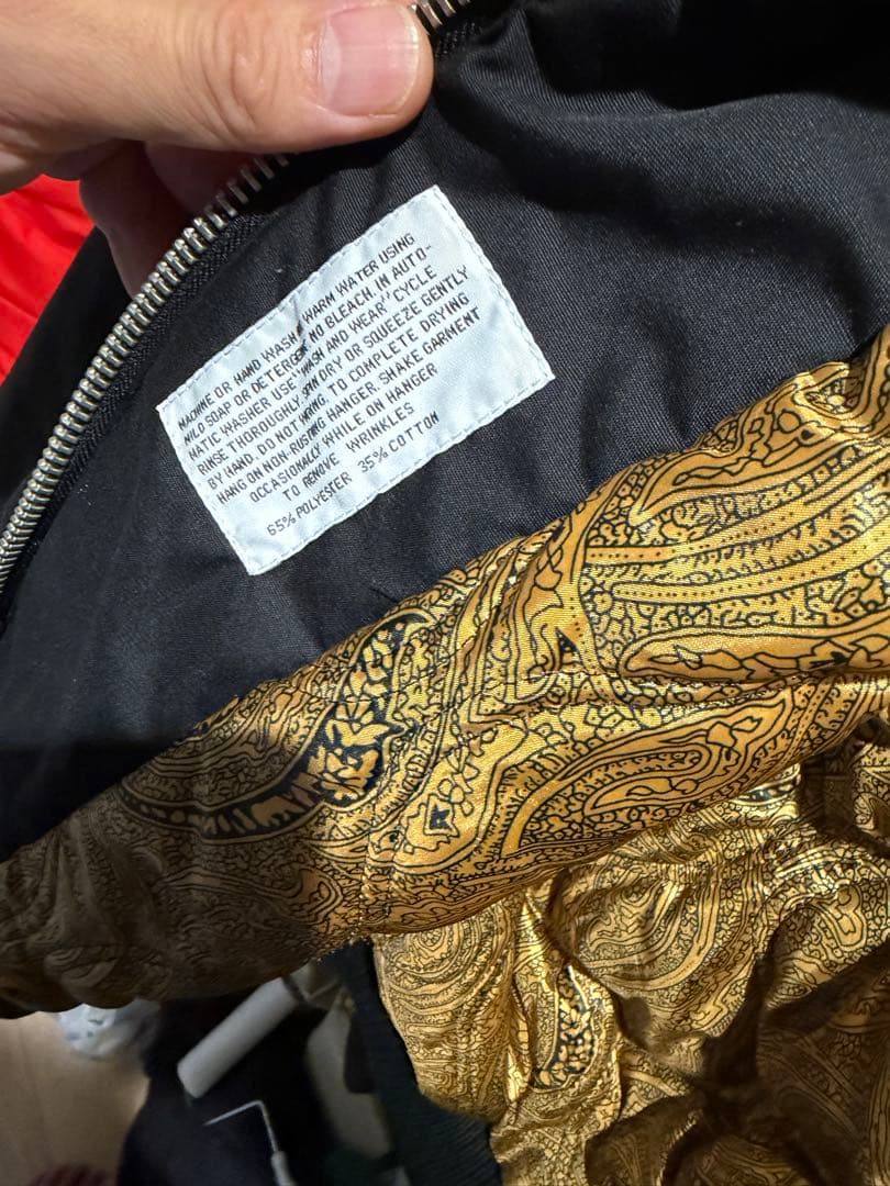 ダービーオブサンフランシスコ ブラック×ゴールド Lジャケット　キムタク着用