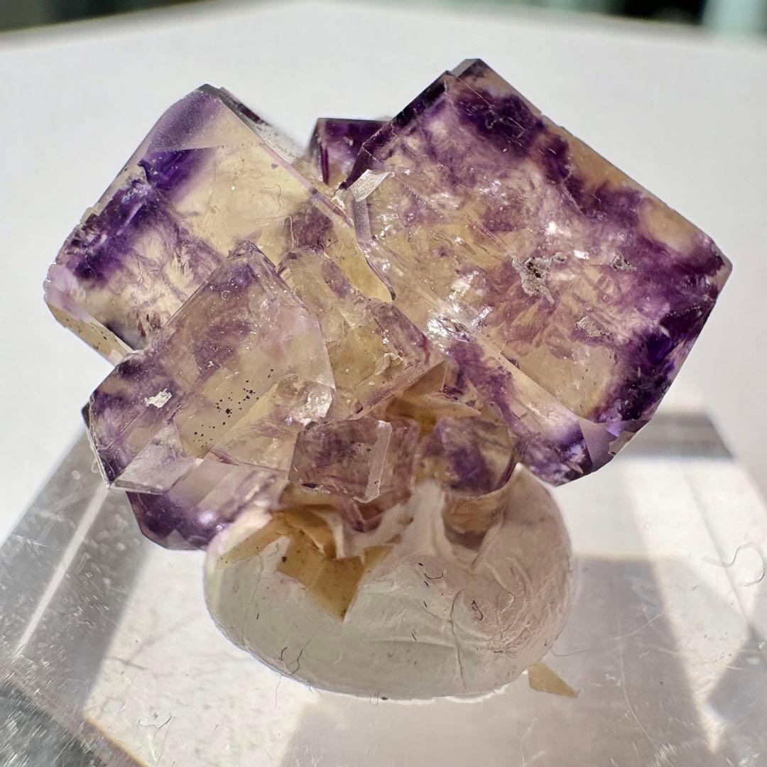 498 ナミビア パープルバニーポケット フローライト 498 ナミビア