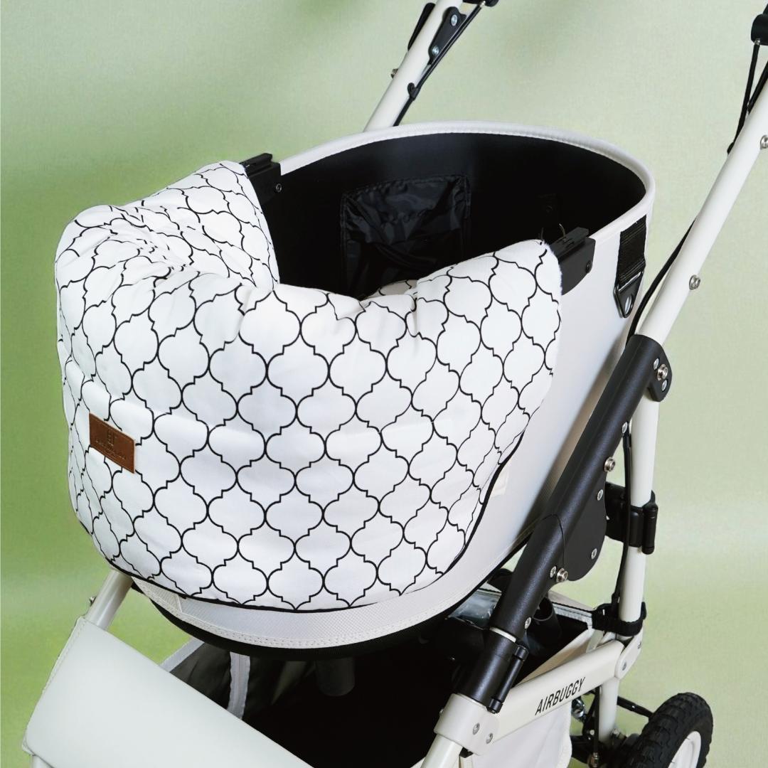 一体型】ペットカート用クッション モロッカン リバーシブル カバー 犬