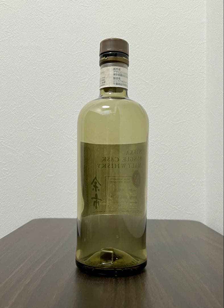 余市】シングルカスク 北海道余市モルト10年 空き瓶の通販はau PAY