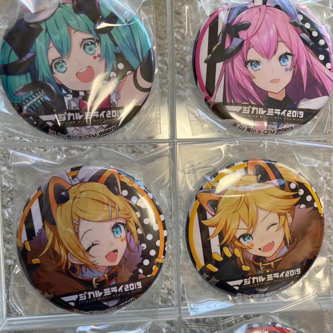 【新品未開封】マジカルミライ 2019　缶バッジコレクション 6点セット