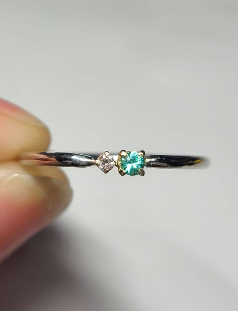 Miki PROFIA様専用ページ☆パライバトルマリンピンクダイヤモンド