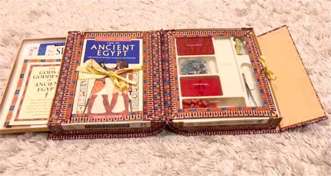 希少だけど訳あり！ANCIENT EGYPT エジプトで購入 冊子スタンプキット