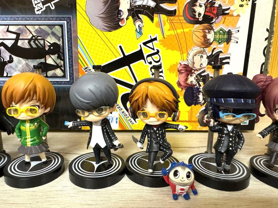 ペルソナ4 ワンコイングランデフィギュアメガネver コンプセット美品