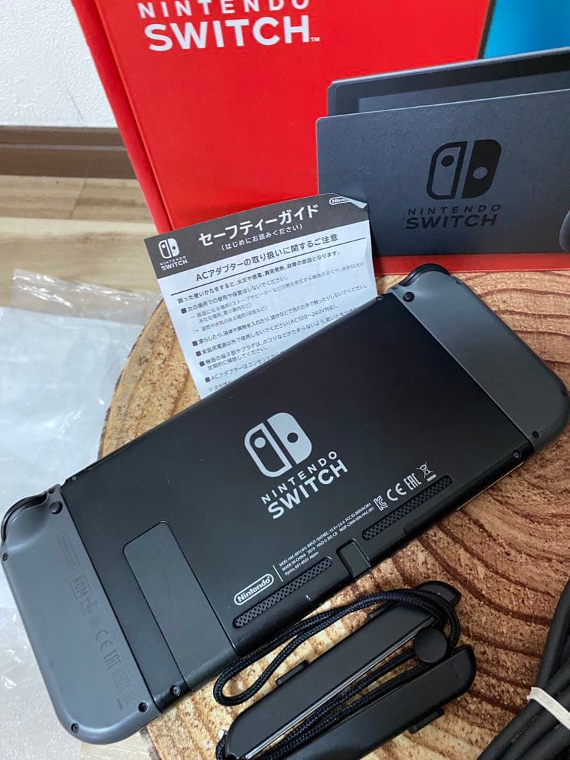 Nintendo Switch ニンテンドースイッチ本体　グレー ⑧