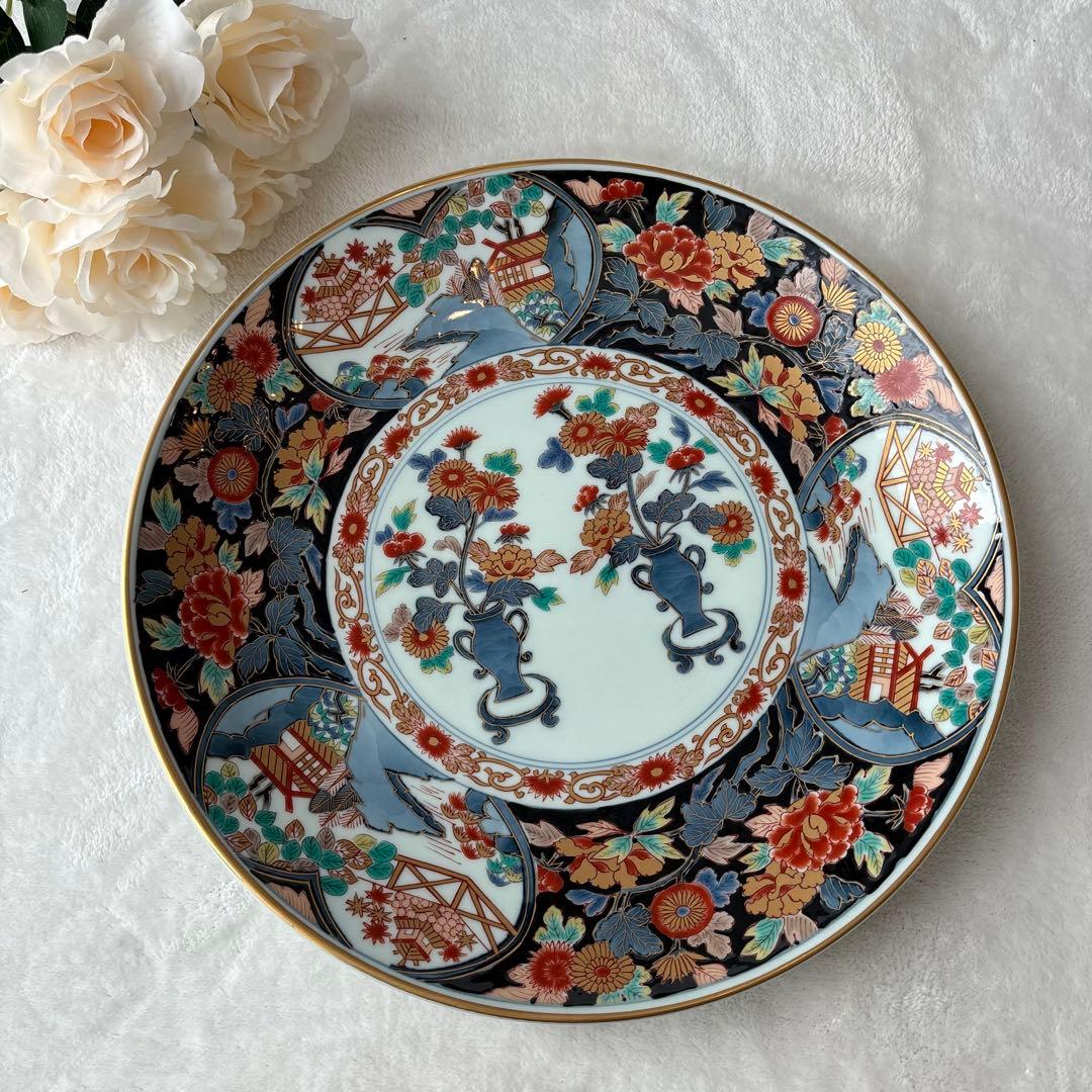 希少品・保管】有田焼 哲山作 飾皿 大皿 有田銘窯 - メルカリ