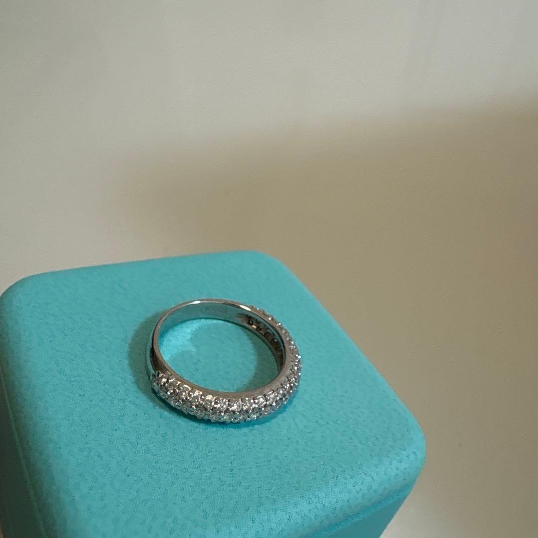 ポンテヴェキオダイヤパヴェエタニティリング　0.73ctティファニー　カルティエ