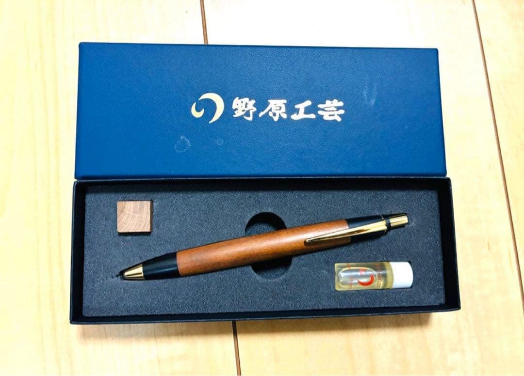 野原工芸 梅 野原工芸旧型梅ボールペン 経年変化バンザイ！！梅干し色