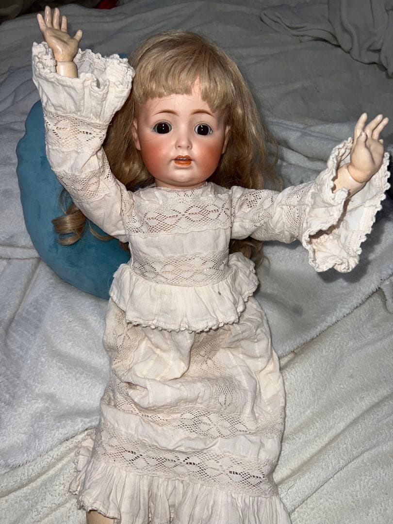 アンティークドール ケストナー260ビスクドール 本物 女の子着せ替え