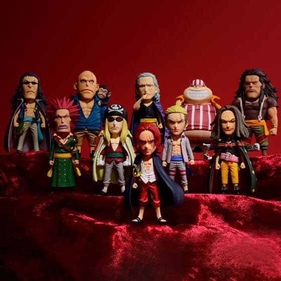 ワンピース　ワールドコレクタブルフィギュア　赤髪海賊団　黒ひげ海賊団　未開封