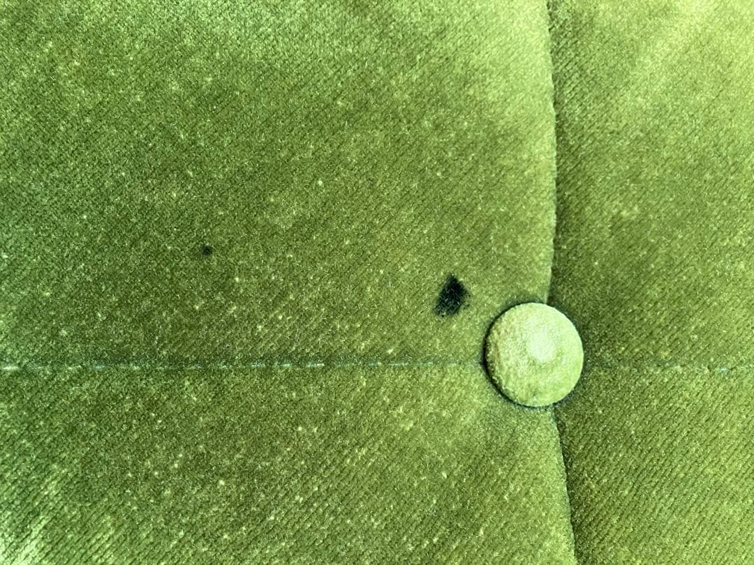 KARIMOKU60 カリモク　オットマン モケットグリーン