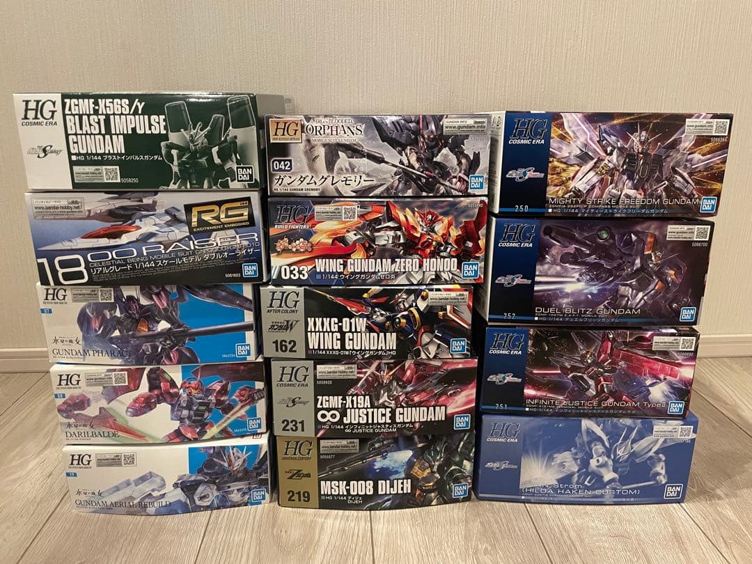 ガンプラ まとめ売り 3個 ガンプラ まとめ売り 3個 Z-X 改修型｜Zailさん