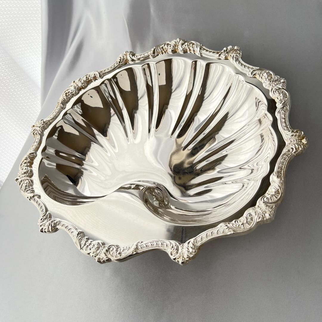 【POOLE】シェル型センターピース 40cm ビーナスの誕生 ダイナミック！！