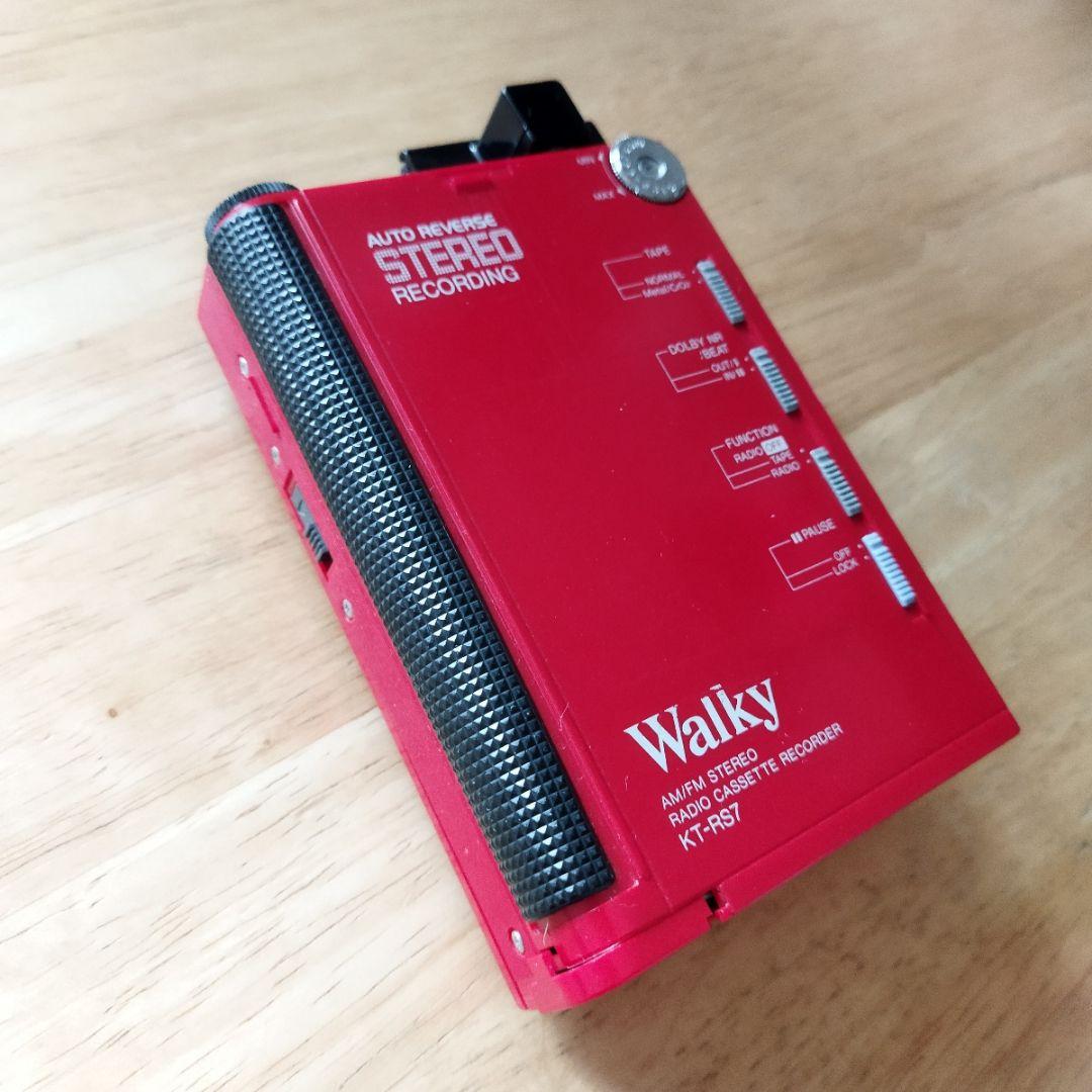 東芝ウォーキー Walky KT-RS7 ラジオは聴けます walky