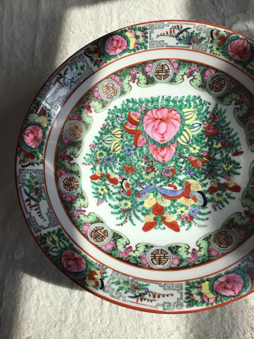 中国 清時代 染付 大皿 アンティーク 送料込み1031 【公式通販