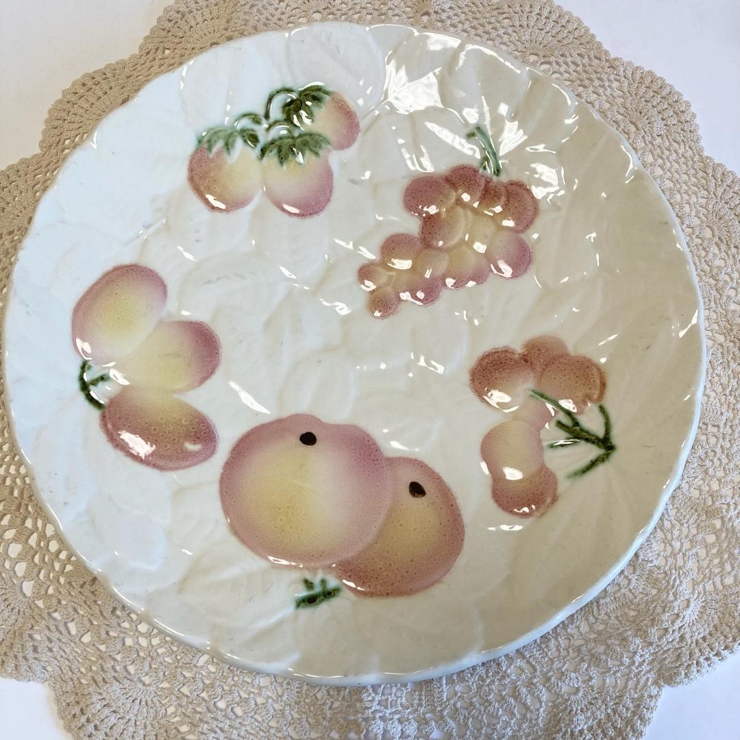 フランスアンティークヴィンテージサルグミンヌ大皿バルボティーヌ