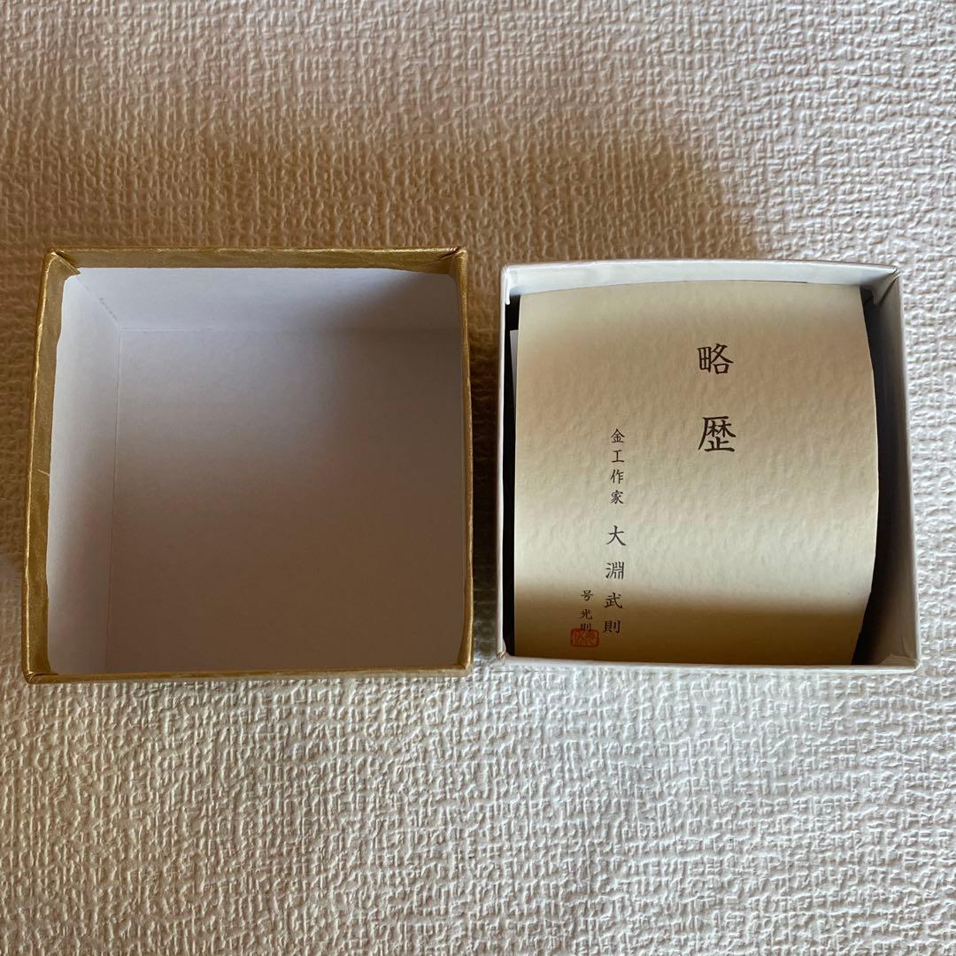 美品✨光則 純銀製仏花　蓮飾り（ピンク）1.7号　仏具　おりん　純金仕立て